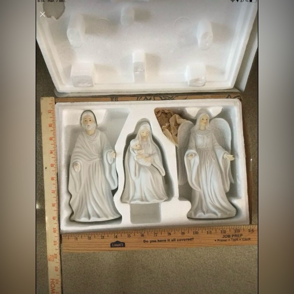 Christmas Around The World House of Lloyd Vintage 1995 Holy Family Nativity 9" - Picture 3 of 8